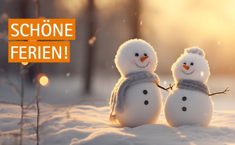 Schöne Winterferien und besinnliche Weihnachten!